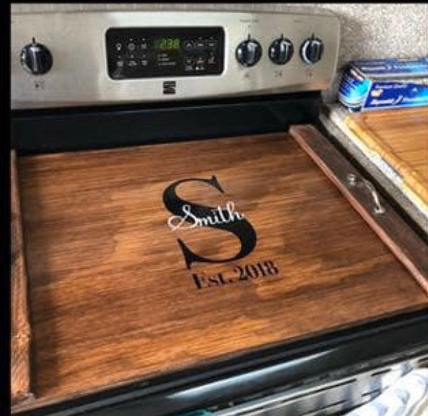 Stove Board, Noodle Board, Housewarming Gift, Wooden Stove Board